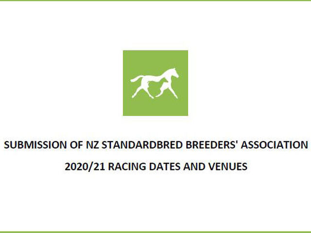 Submission on 2020/21 Racing Dates & Venues