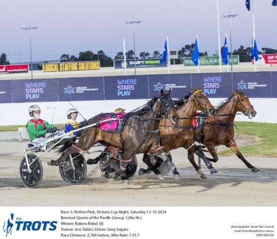 Rakero Rebel – winning the Group 1 Benstud Queen of the Pacific
{photography (c) Stuart McCormick