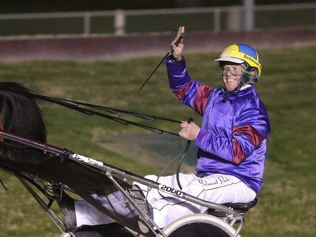 Jackie Nelson getting the Chocolates